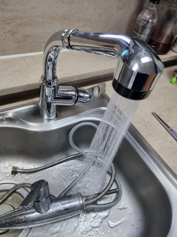 싱크대 수전 교체 8